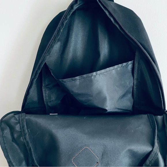 EXPRESS Unisex SWAG Branded Black Book Bag One Size Backpack - Picture 5 of 7